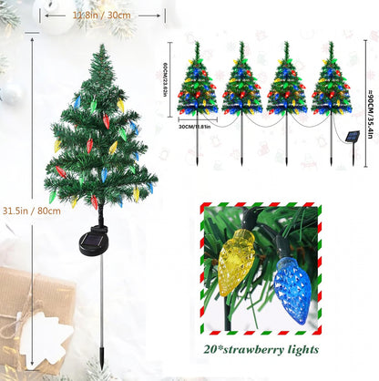 Evergreen Alpine Spruce™ – Solar Mini Christmas Tree